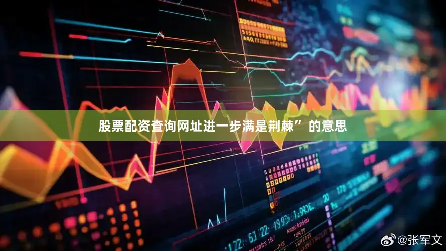 股票配资查询网址进一步满是荆棘” 的意思